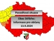 Povodňová situace v ČR: Aktuální informace pro občany obcí Stříbřec, Mníšek a Libořezy